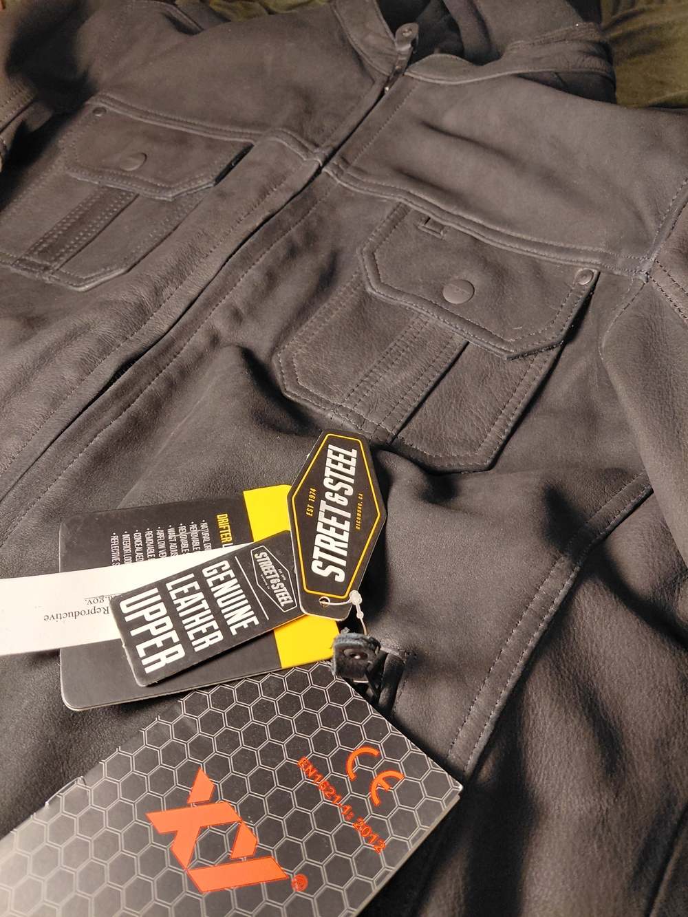 STREET AND STEEL DRIFTER JACKET W/ FLEECE LINER SIZE XL